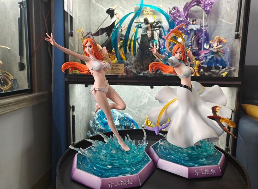 BLEACH 黒衣少年図 井上織姫 ガレージキット スタチュー③