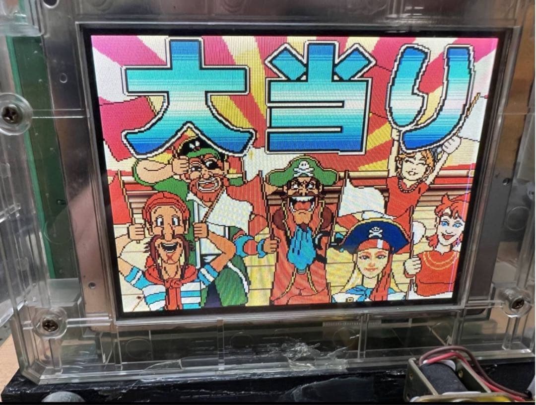 CRキャプテンフラッグ　卓上パチンコ　家庭用電源仕様　フル可変組み込み