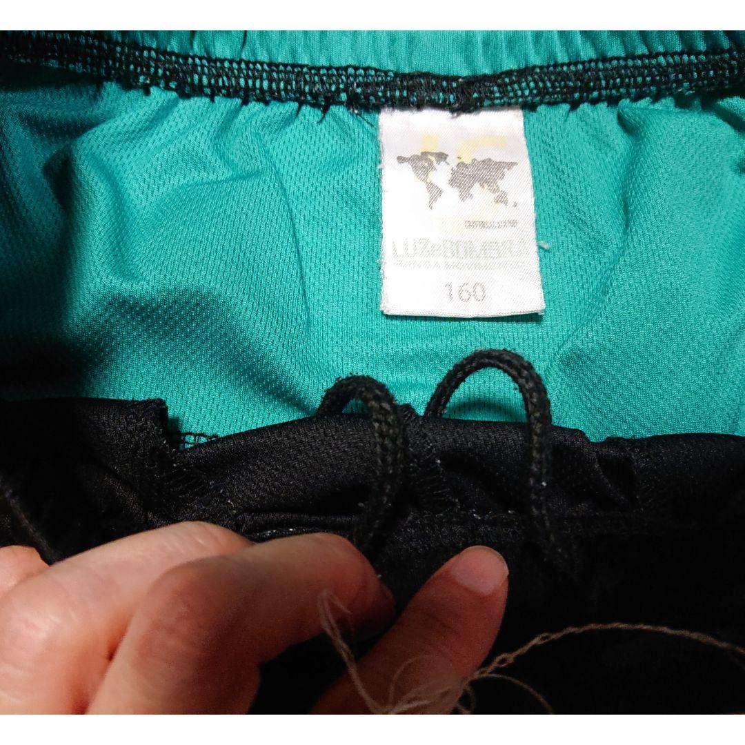 160☆ルースイソンブラ　キッズ　ジャージ上下　プラシャツ　ハーフパンツ　ズボン