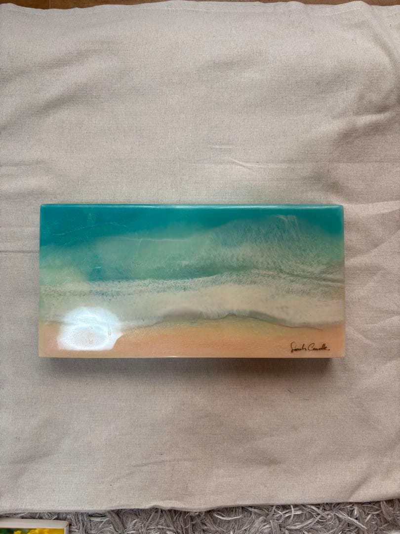 Sarah Candele ビーチ風景 レジンアート