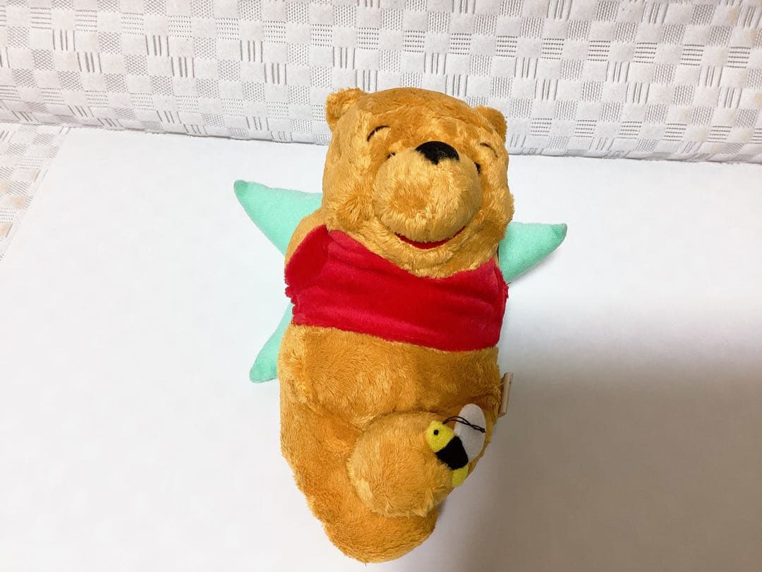 平成レトロ❤︎DiSNEY❤︎ 非売品 未使用 くまのプーさん ぬいぐるみ タグ付き