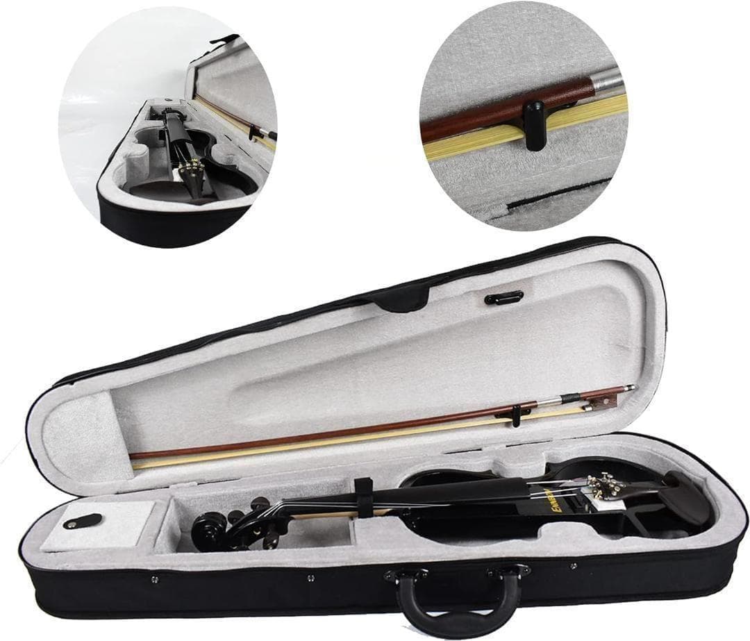 【M2426-166-128】エレキヴァイオリン　4/4 初心者入門セット