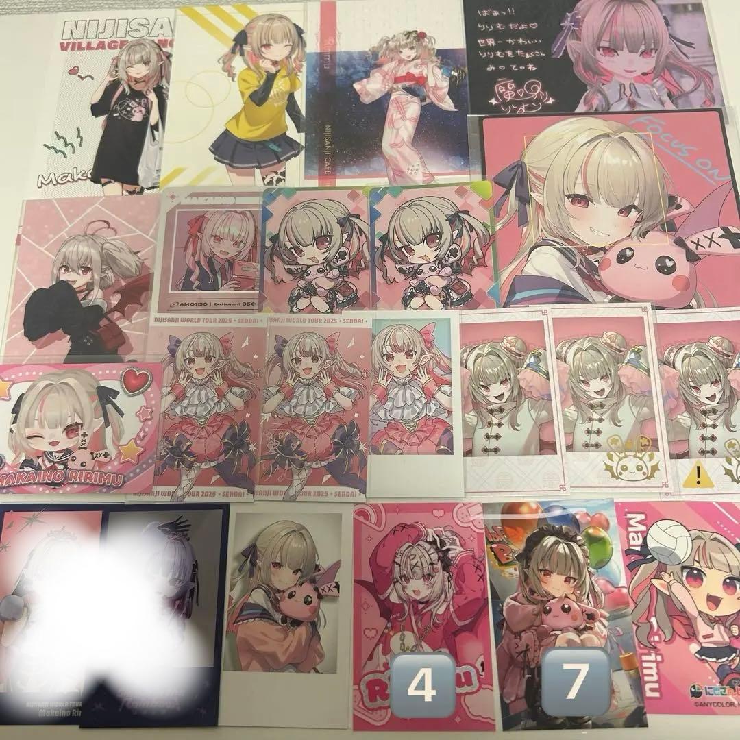 にじさんじ 魔界ノりりむ チェキ 缶バ アクスタ