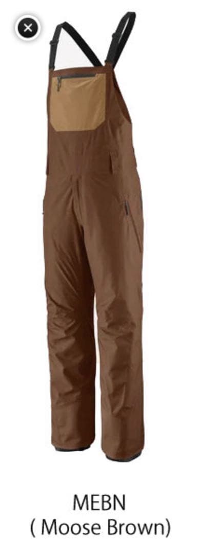 限定値下げ　Patagonia ビブパンツ　M　スキー　スノーボード　RECCO