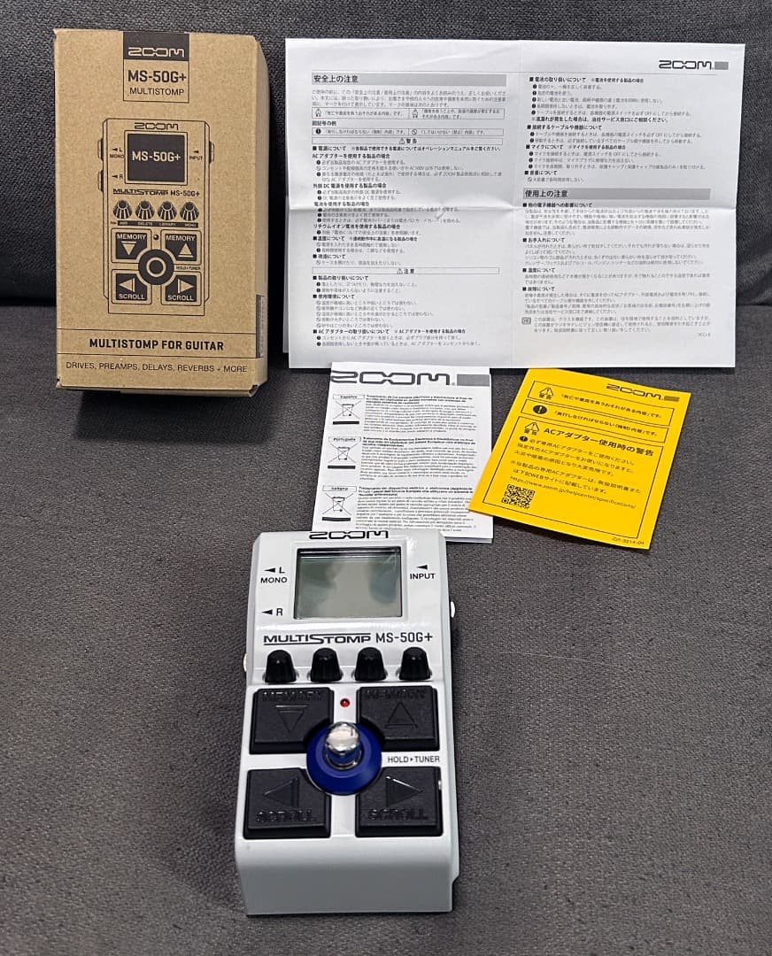 【ZOOM】 MS50G+　美品