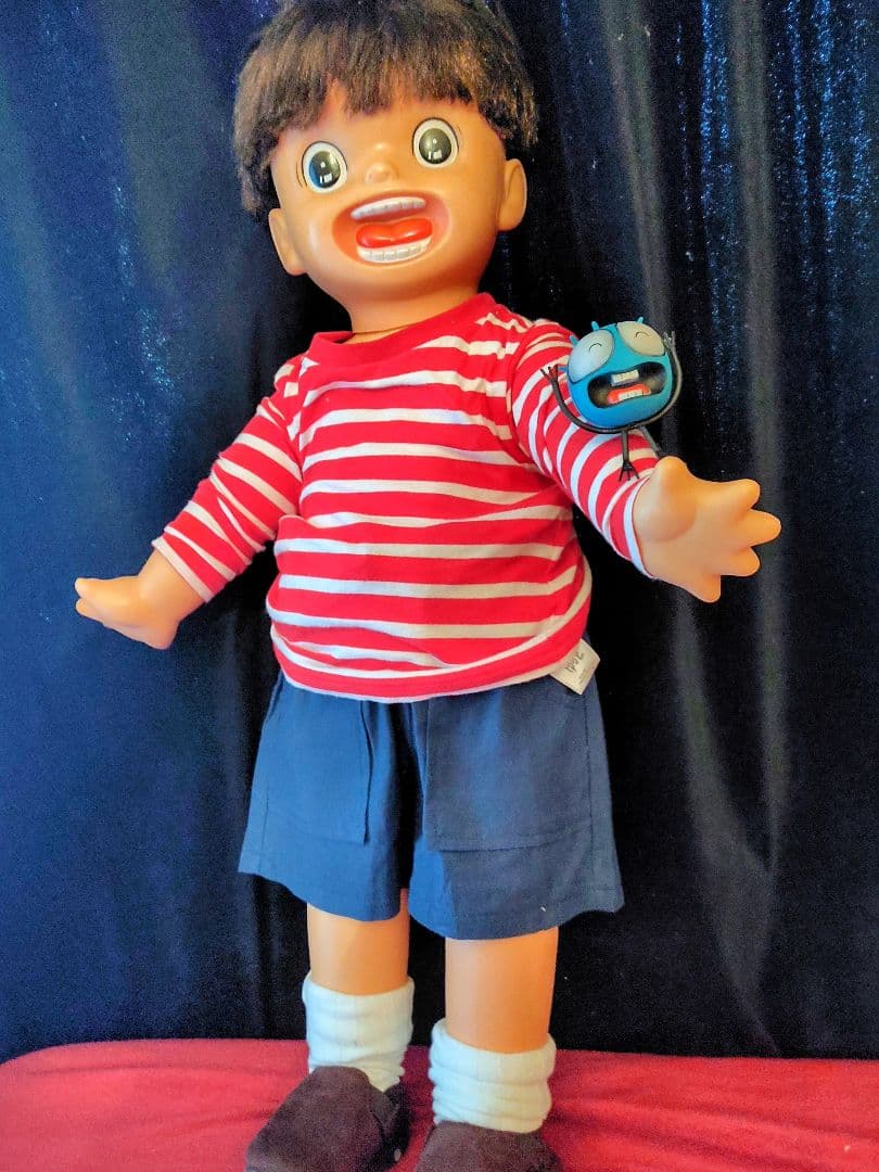 昭和レトロ 超特大 まことちゃん ソフビ 等身大カスタム 楳図かずお