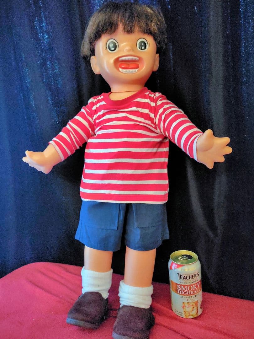 昭和レトロ 超特大 まことちゃん ソフビ 等身大カスタム 楳図かずお