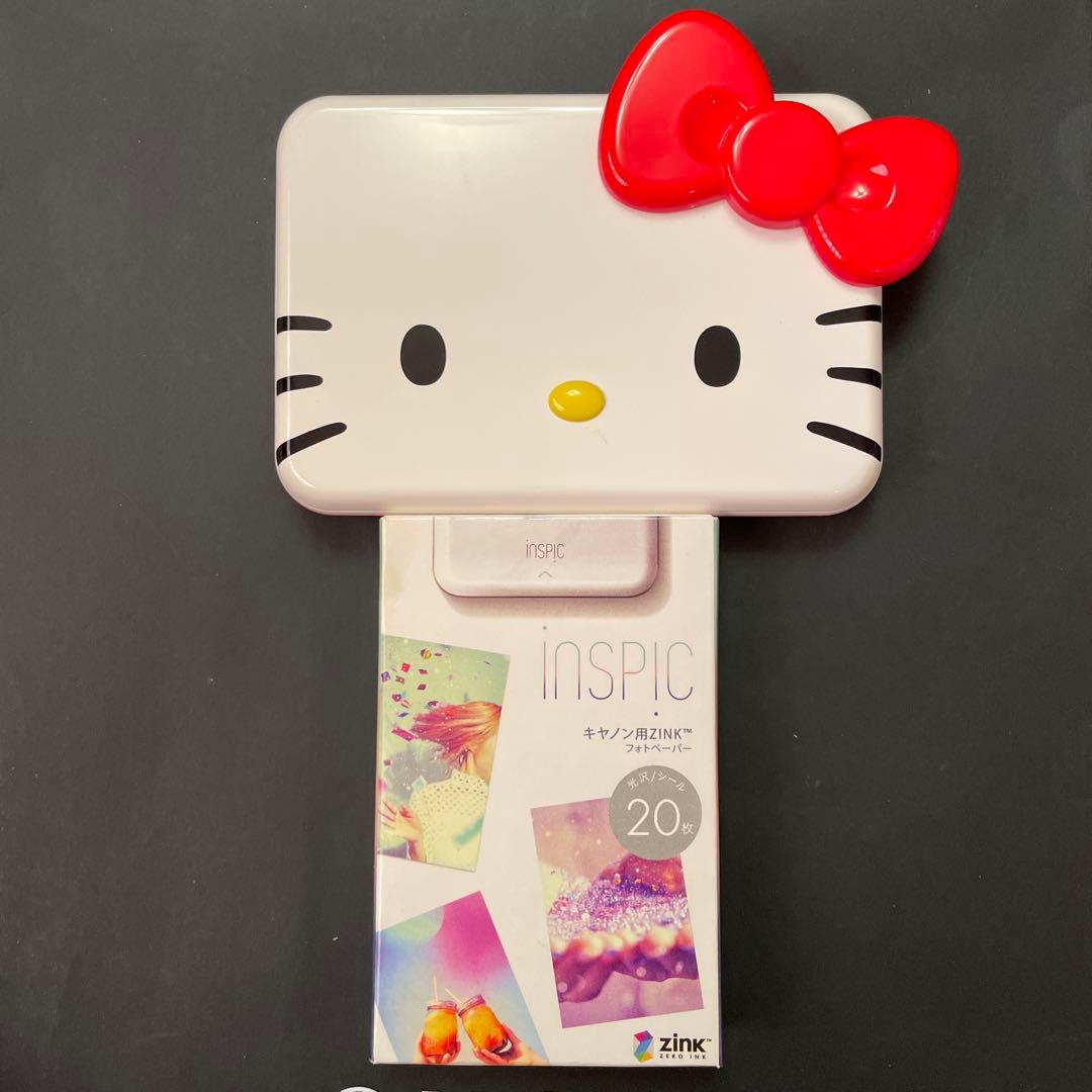 Canon inspicキティ　サンリオ　ミニフォトプリンター