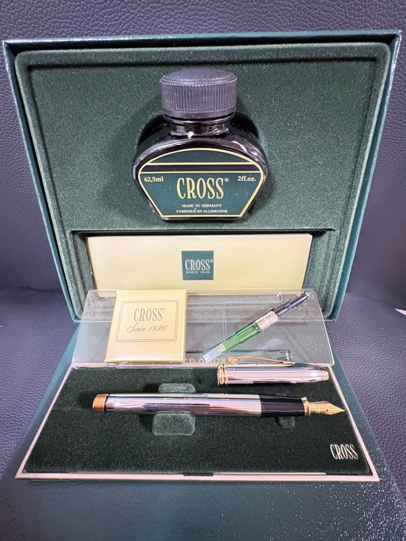 CROSS 万年筆 インクセット　クロス　タウンゼント　k18　旧ロゴ