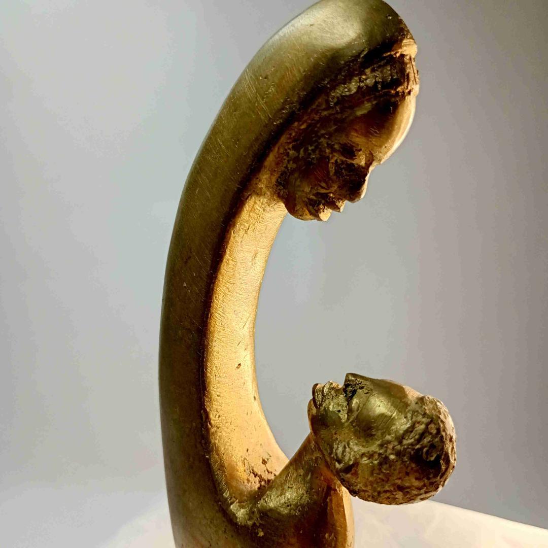 母子像 お守り 安産 祈願 懐妊 母と子 アフリカ 護符 魔除け アミュレット