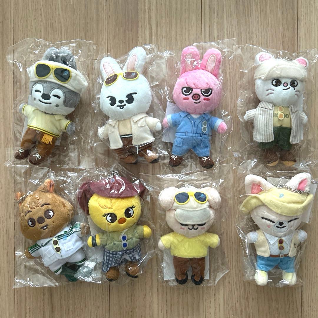 STRAY KIDS SKZ バッグチャーム ぬいぐるみ メンバー8個セット