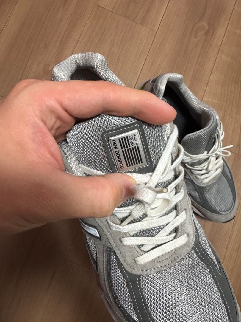 USA製　New Balance M990GL4 28.5cm グレー