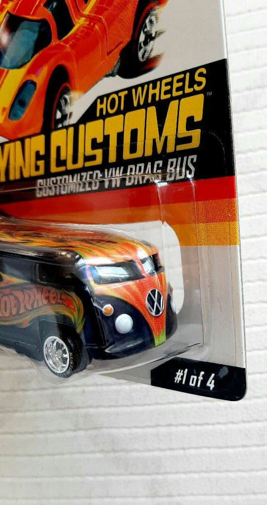 ホットウィール カスタマイズ VW ドラッグバス 数量限定