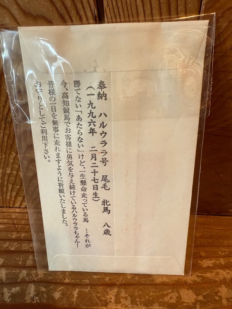 D*ト様 ウマ娘⭐︎ハルウララ★交通安全御守★ハルウララウマ娘 御守