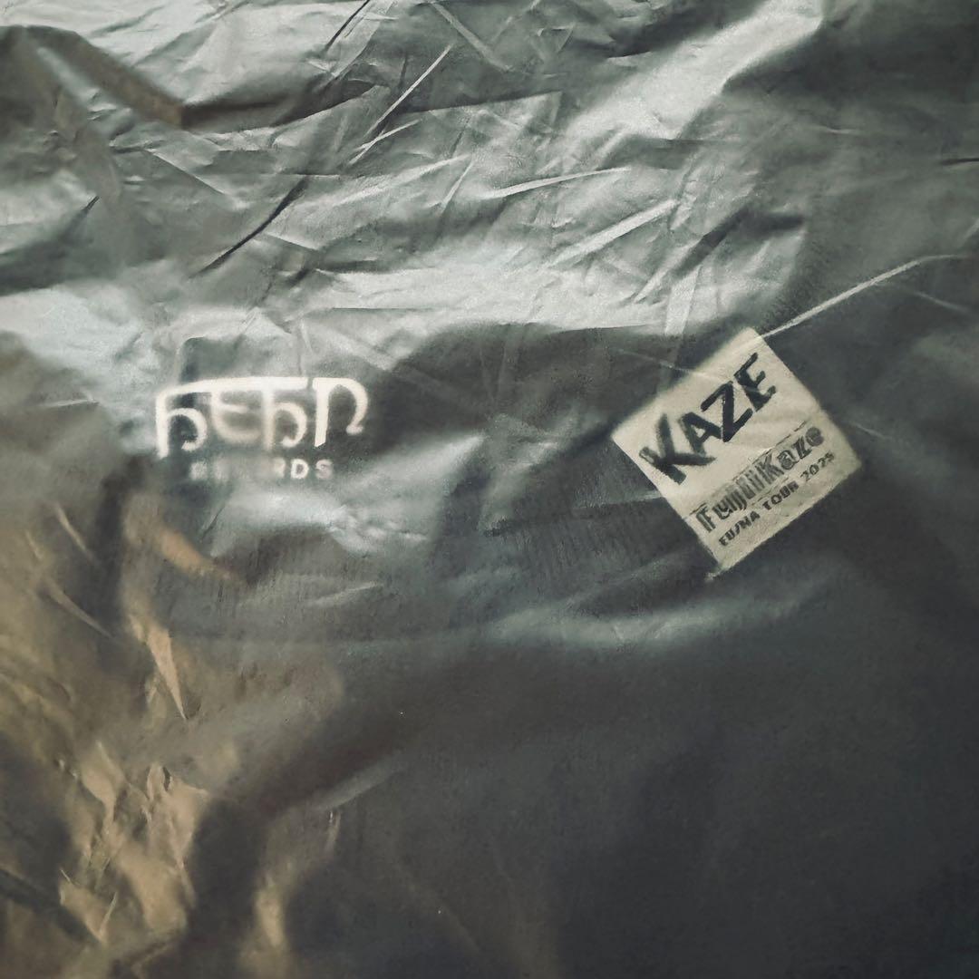 Fujiikaze 藤井風Tシャツ 黒　Lサイズ