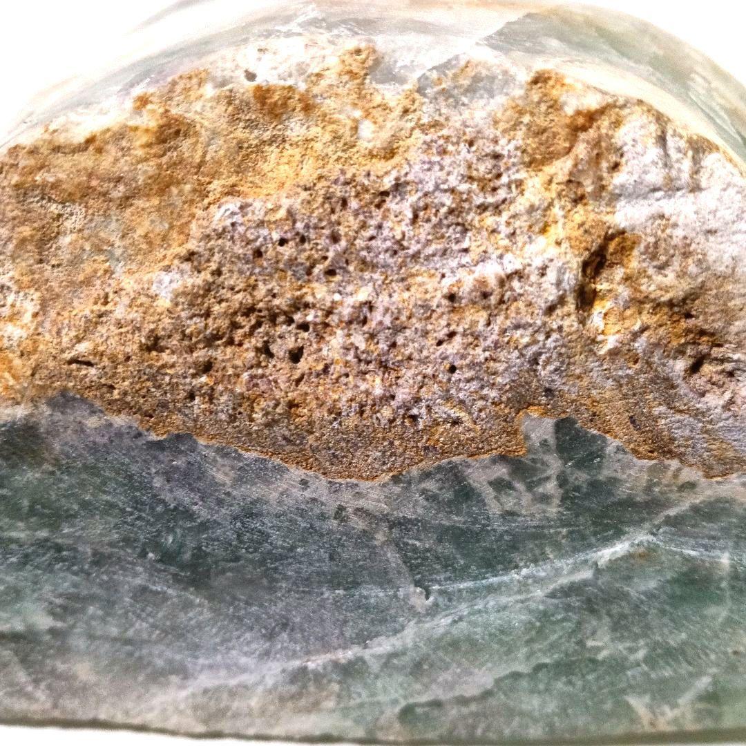 鑑賞石 天然石 自然石 翡翠原石？ヒスイ？　重量5.2kg