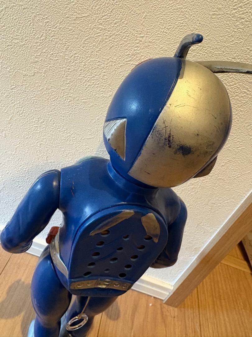 【希少】当時物 70s 仮面1号 トーキング 増田屋 ソフビ