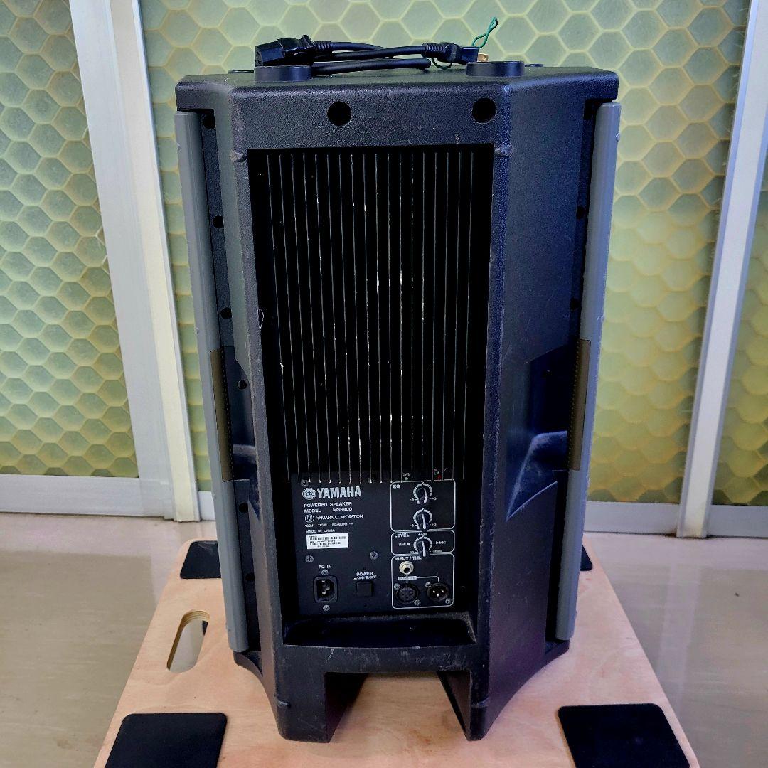 Yamaha MSR400 パワードスピーカー　④