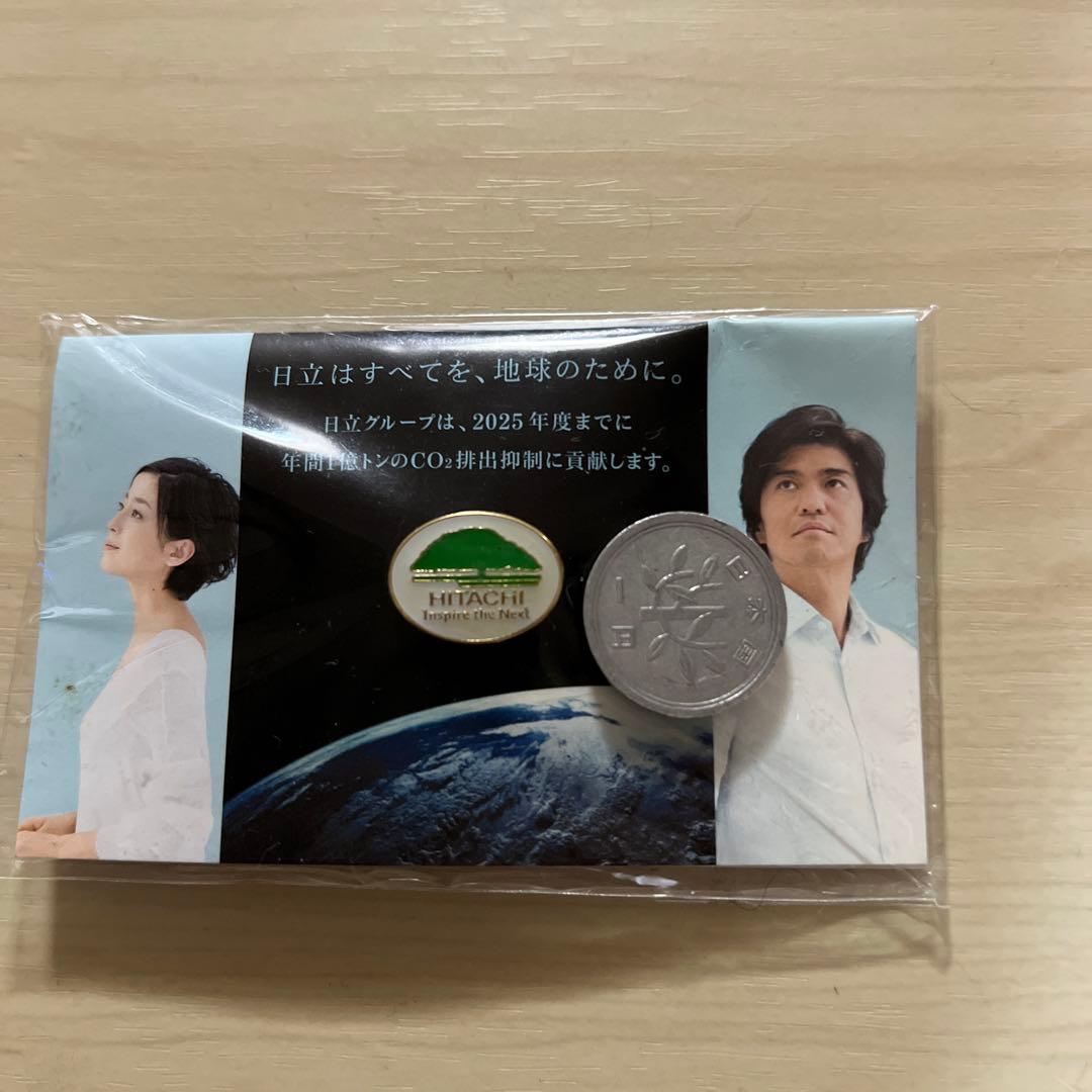 日立製作所 社章 HITACHI 日立グループ　ピンバッジ