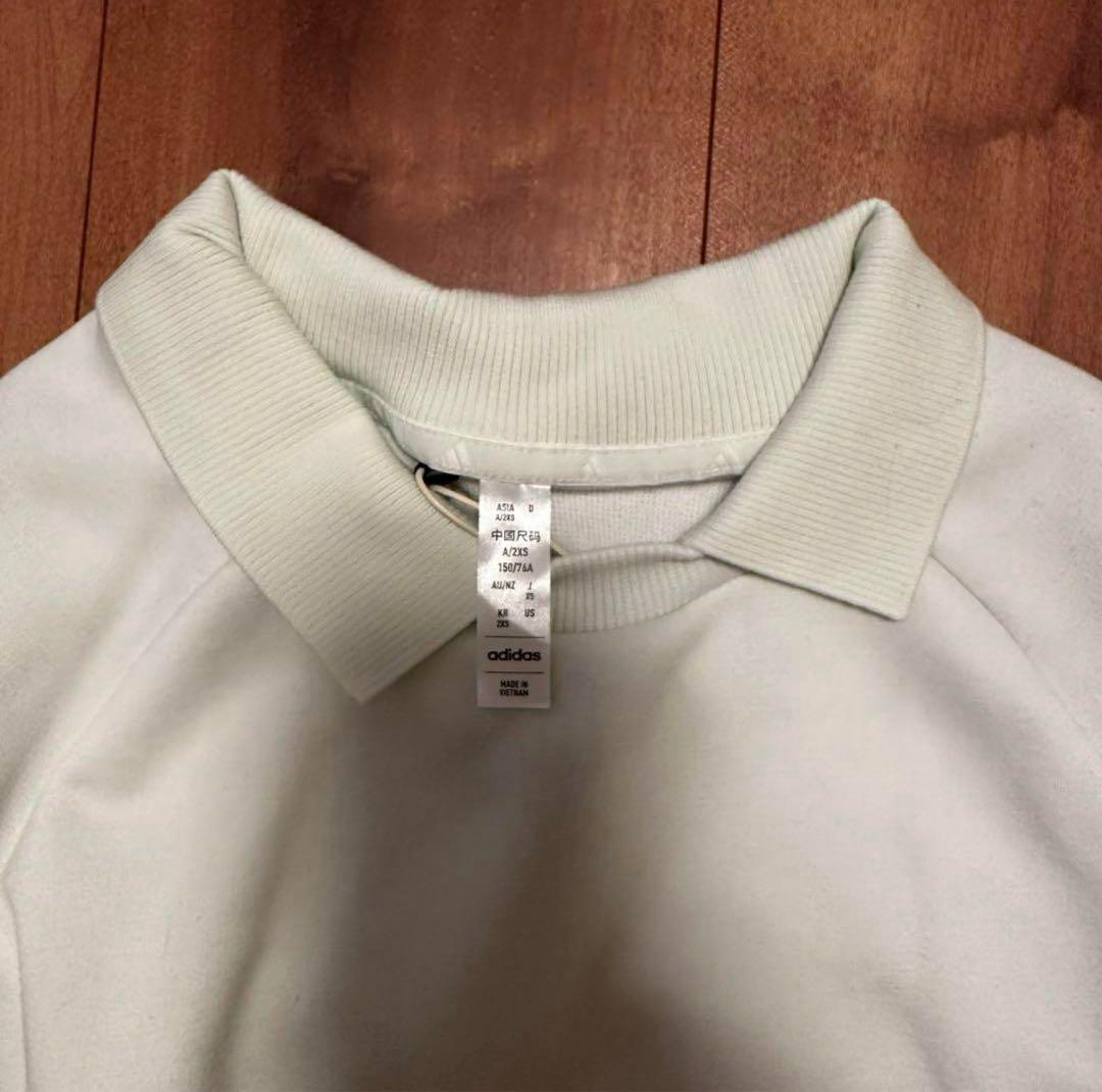 ショート丈　長袖　ポロスウェット　トレーナー　　スウェットスカート　セットアップ