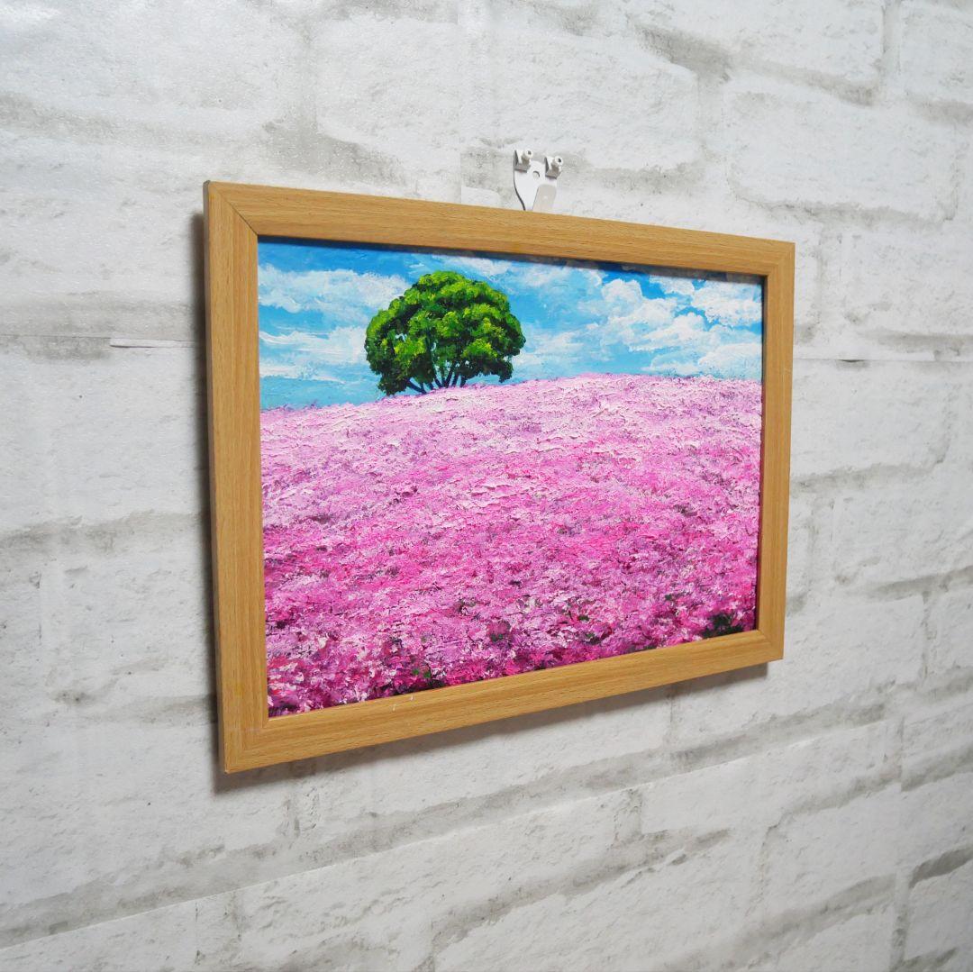 油絵 油彩 油彩画 絵 絵画【桃色吐息】