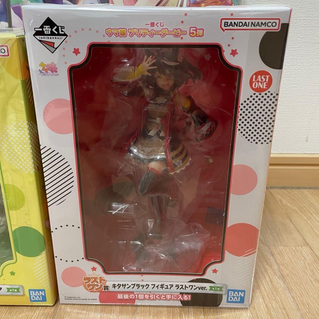 一番くじ　ウマ娘プリティーダービー5弾　フィギュア3体セット　おまけ付き