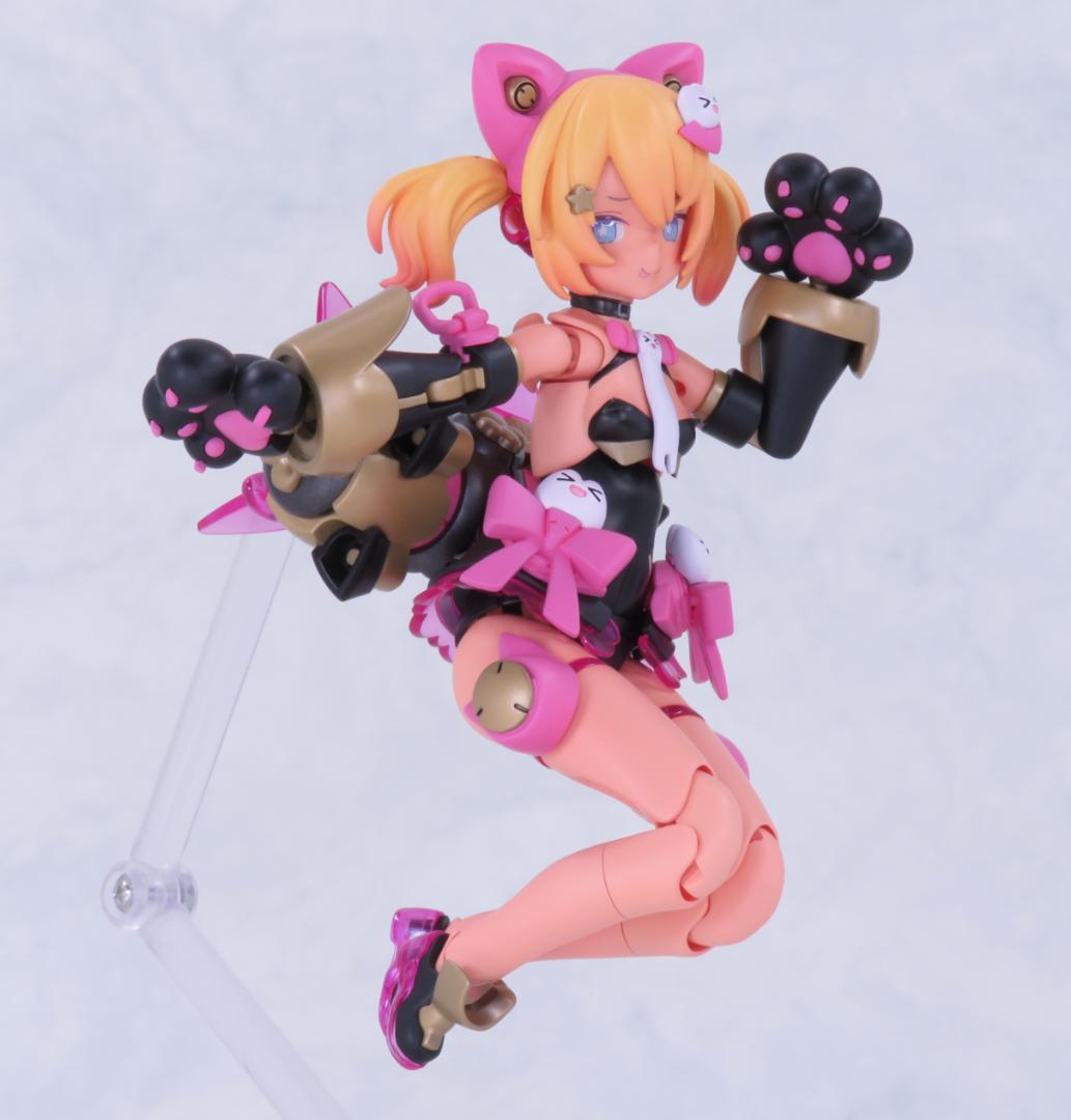 た*ー様 PUNI☆MOFU 黒マオ 改修 全塗装 完成品 コトブキヤ プラモデ