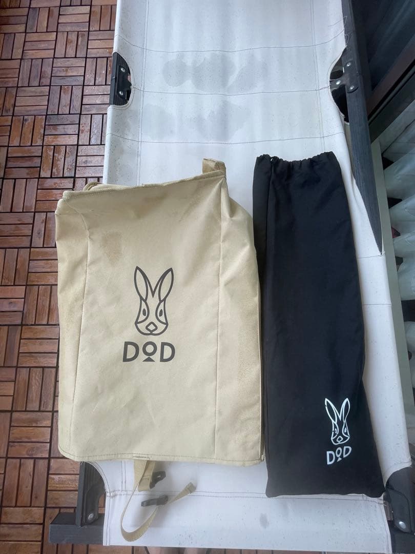 DOD 折りたたみ式キャリーワゴン　折りたたみたテーブル　セット