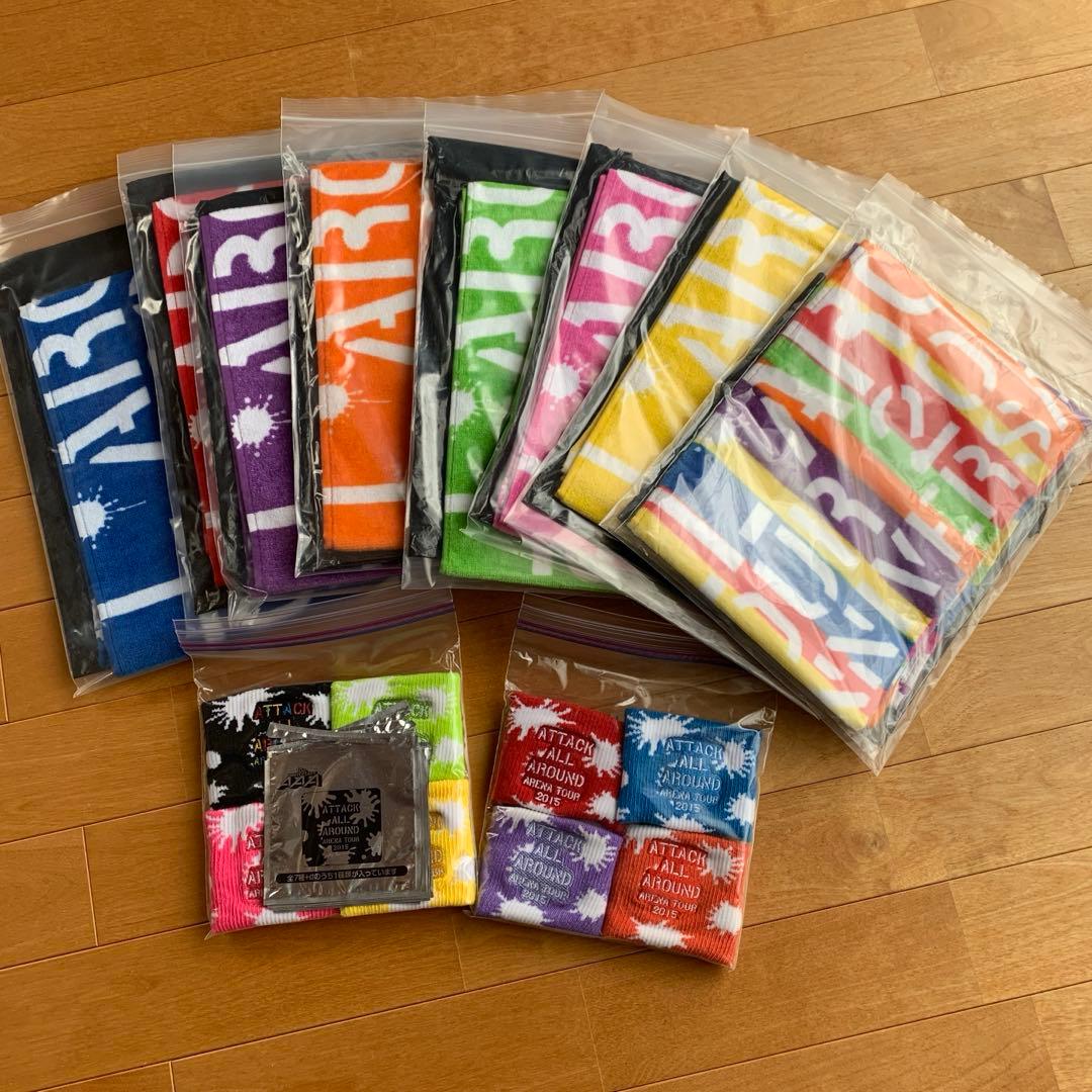 ☆ AAA 10th マフラータオル リストバンド ☆