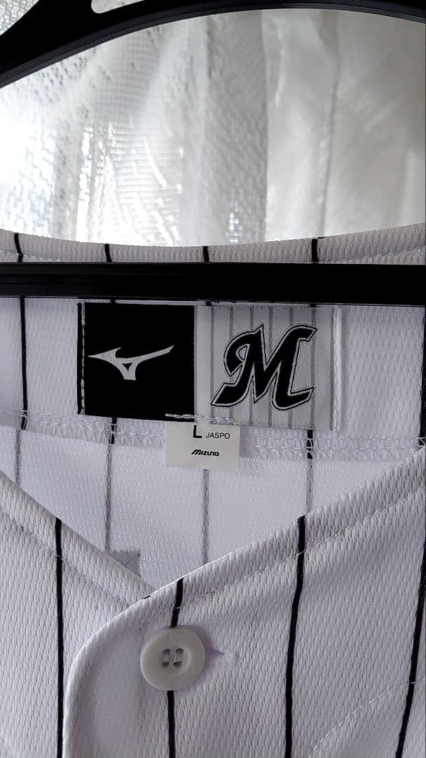 千葉ロッテマリーンズ　安田　ホームユニフォーム　サイズL