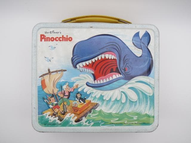 ピノキオ アンティーク ランチボックス