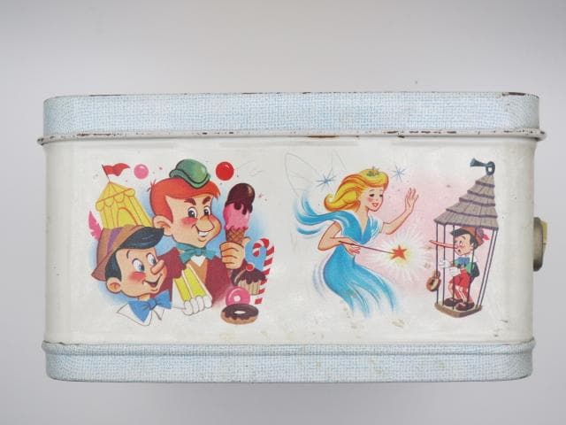 ピノキオ アンティーク ランチボックス