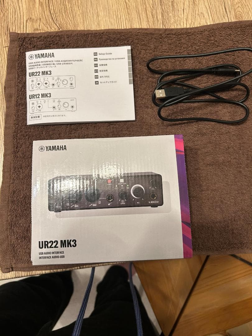 Yamaha UR22 MK3 オーディオインターフェイス