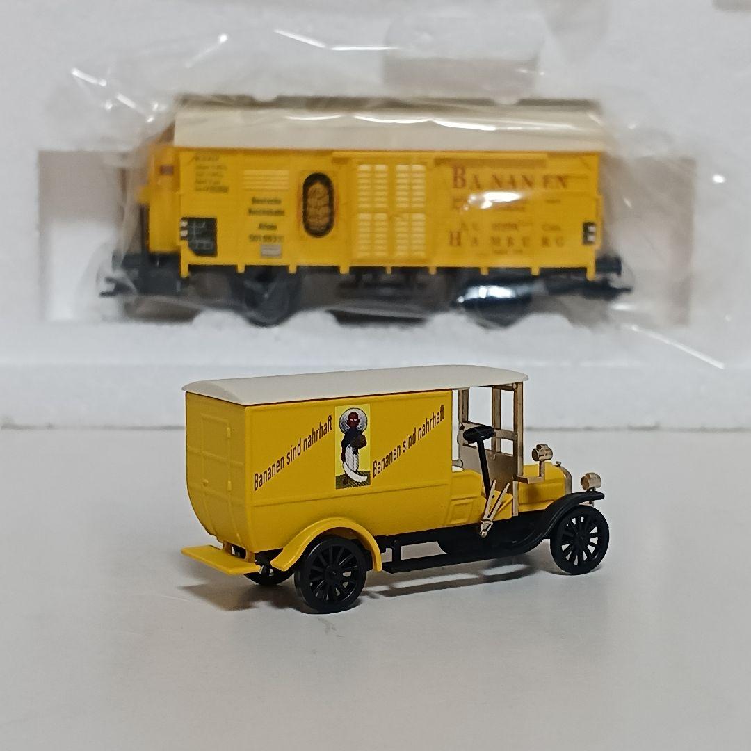 メルクリン　バナナ輸送車セット 品番4876