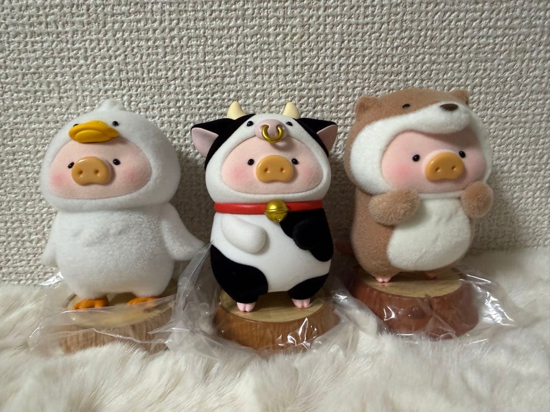 子豚ルル LuLu the piggy 動物パーティ 3体まとめ売り 新品