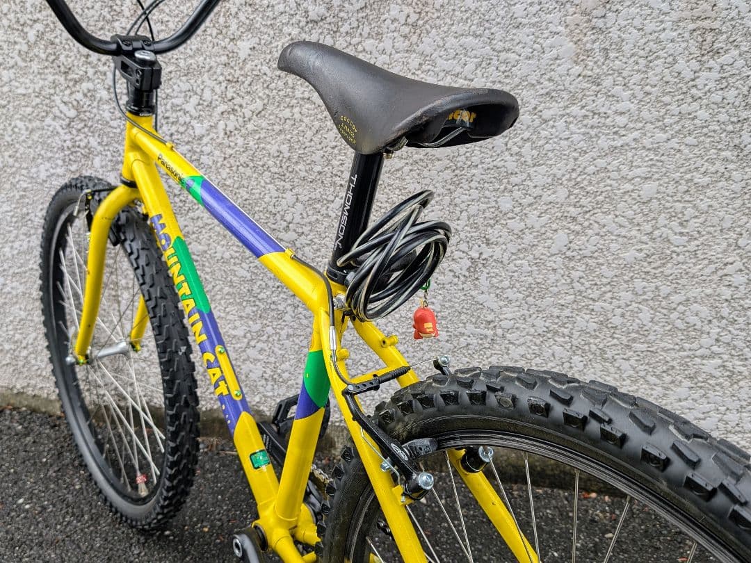 panasonic mountain cat クロモリ　oldmtb