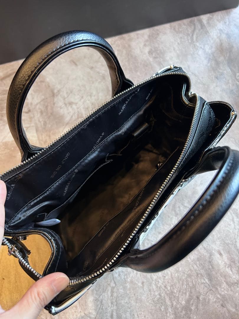 新品未使用品 MARK&LONA ゴルフ カートバッグ グラフィック プリント