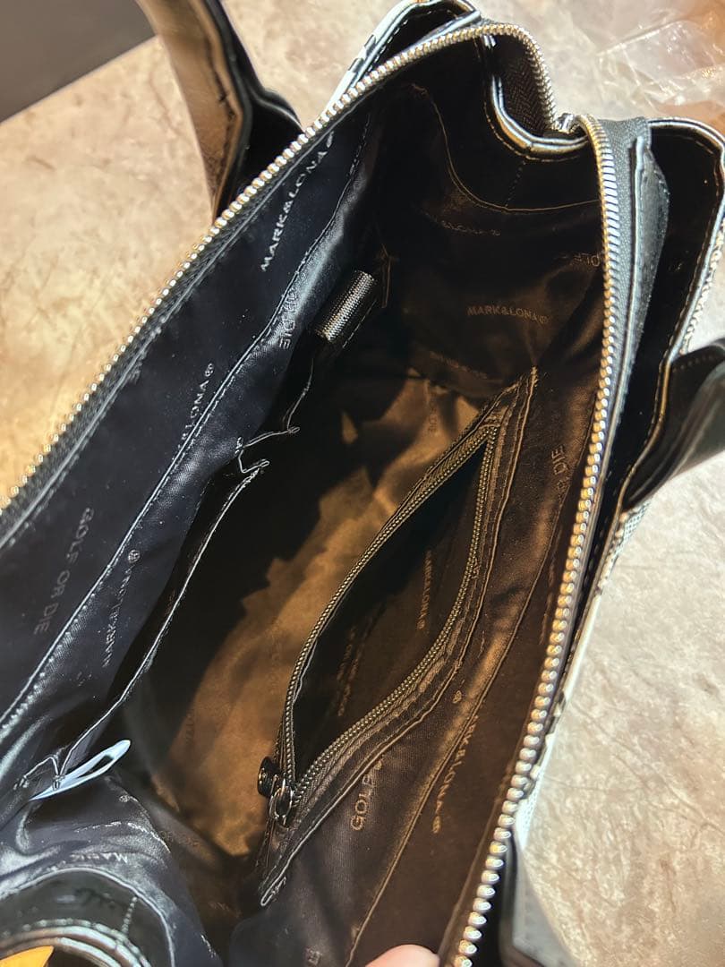 新品未使用品 MARK&LONA ゴルフ カートバッグ グラフィック プリント