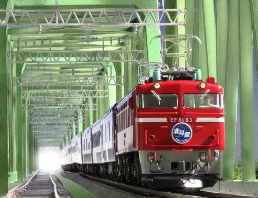 KATO HO 1-323 EF81 81 北斗星色 国鉄EF81形電気機関車