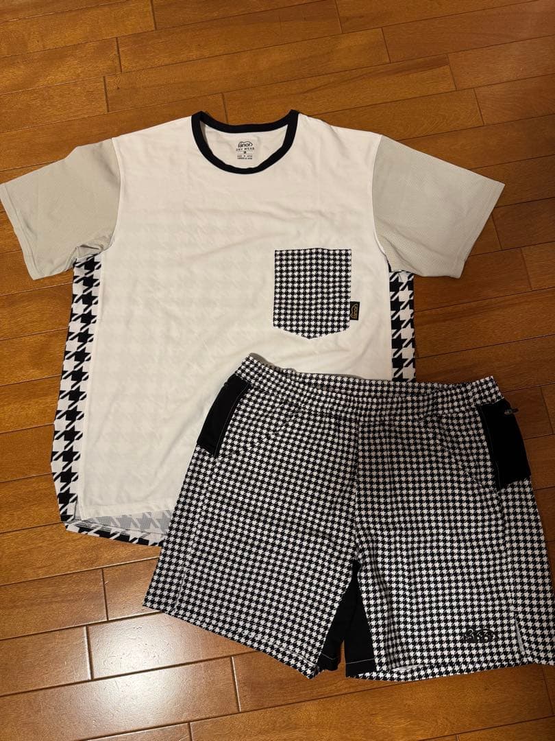 に*り様 ranor ラナー 千鳥格子セットアップ Lサイズ ランニング