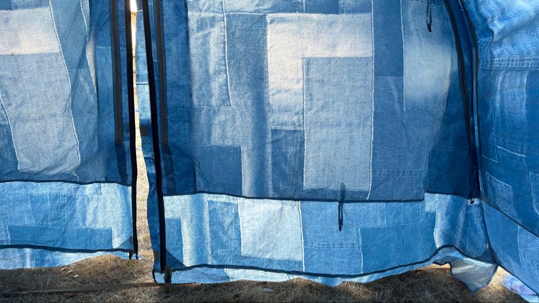 格安タープセット‼️ コールマンILインディゴ トンネル２ルームテント、タープ