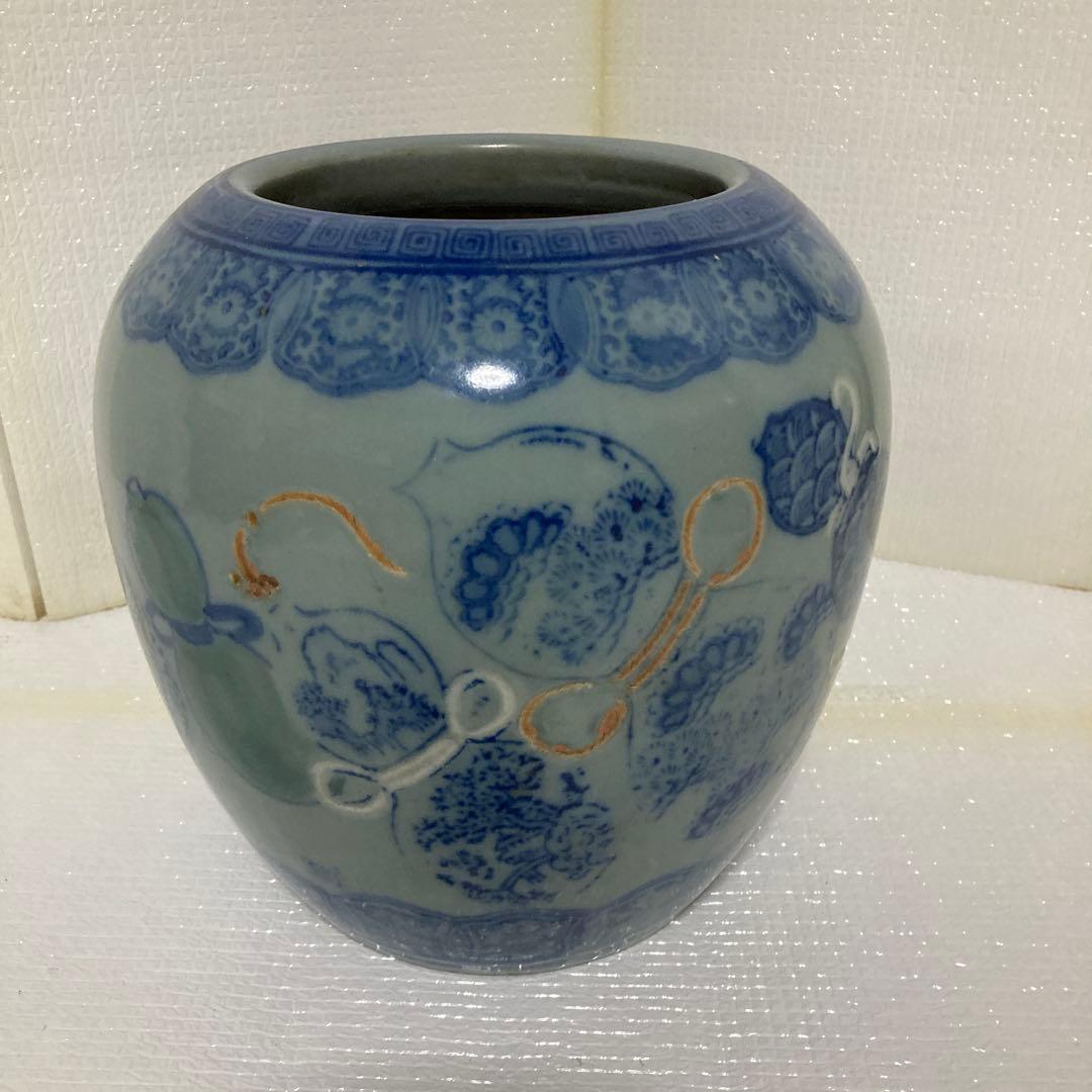 伊万里焼、火鉢　　着払いでお願いします。