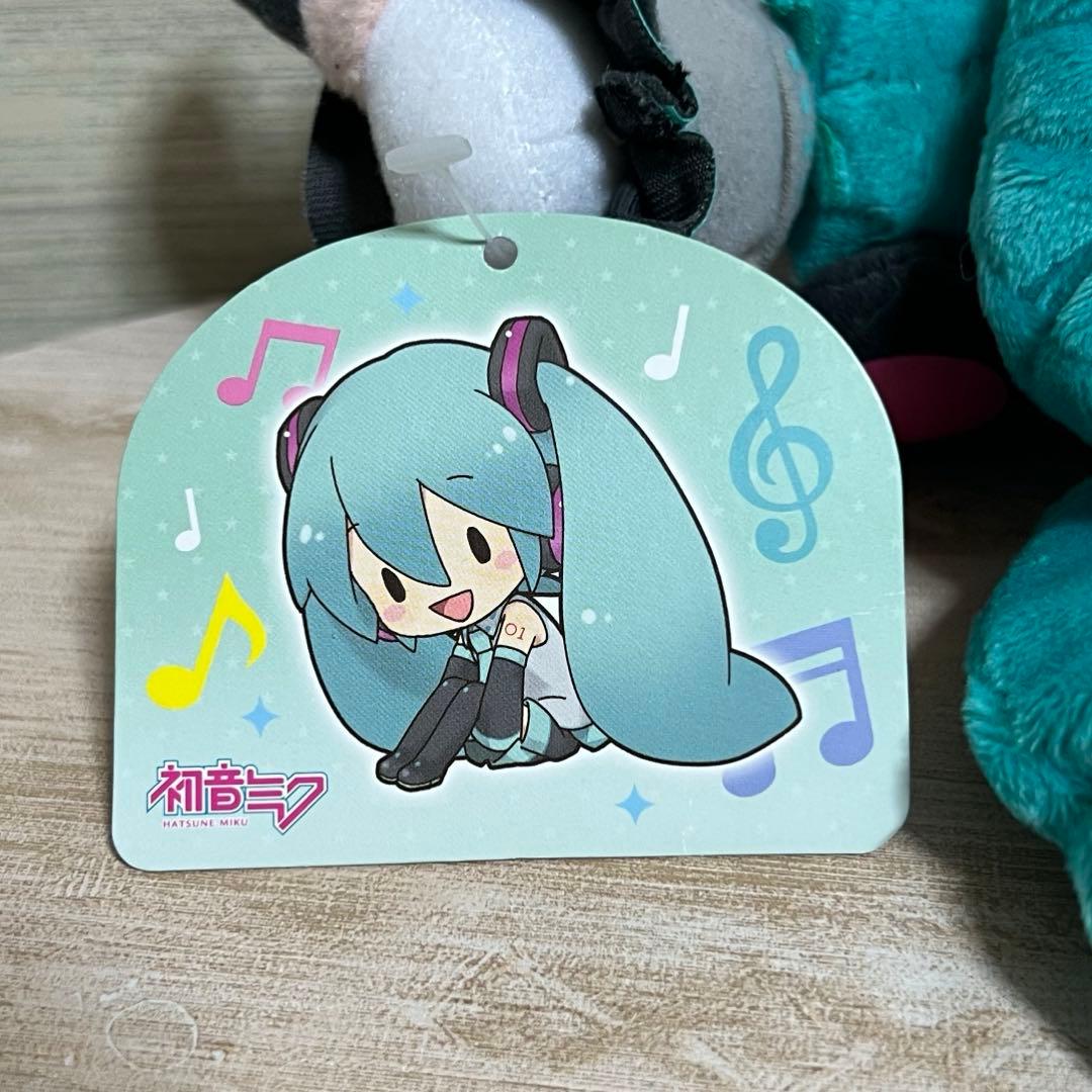 初音ミク　ふわふわキーチェーンマスコット