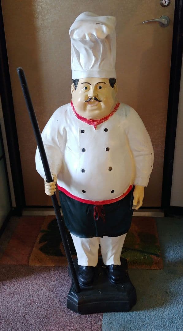 FRP 店頭用ディスプレイ看板人形（アンティークウェルカム人形）