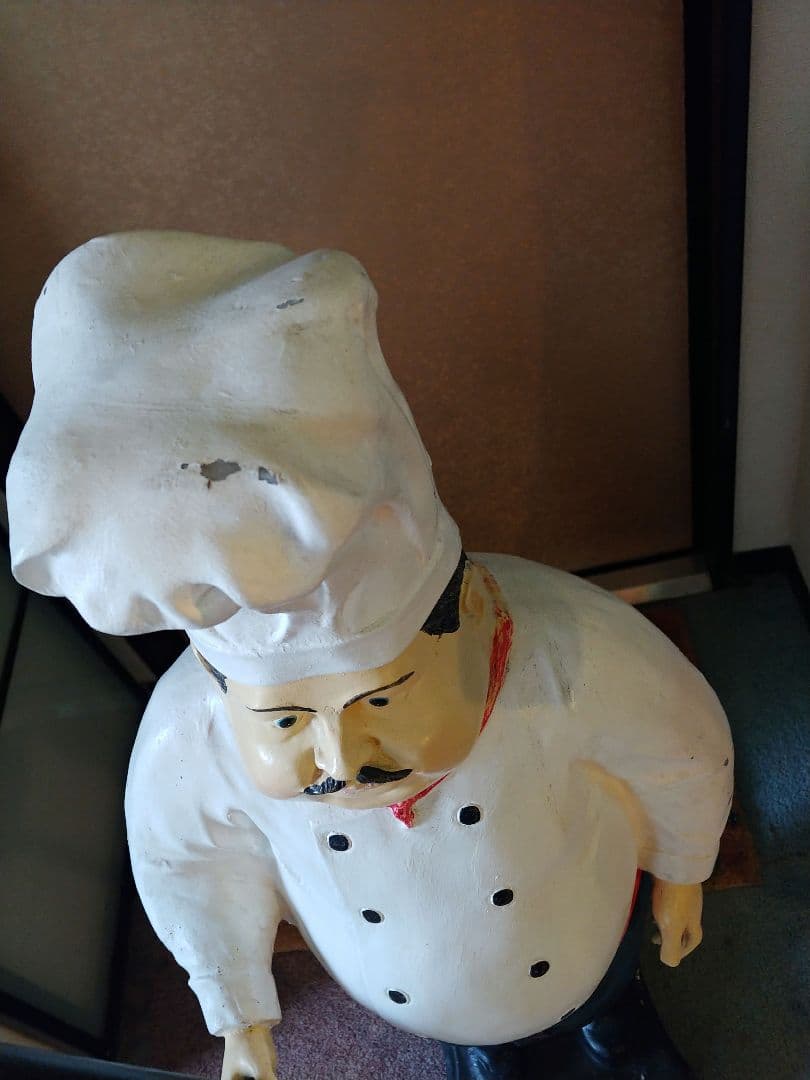 FRP 店頭用ディスプレイ看板人形（アンティークウェルカム人形）