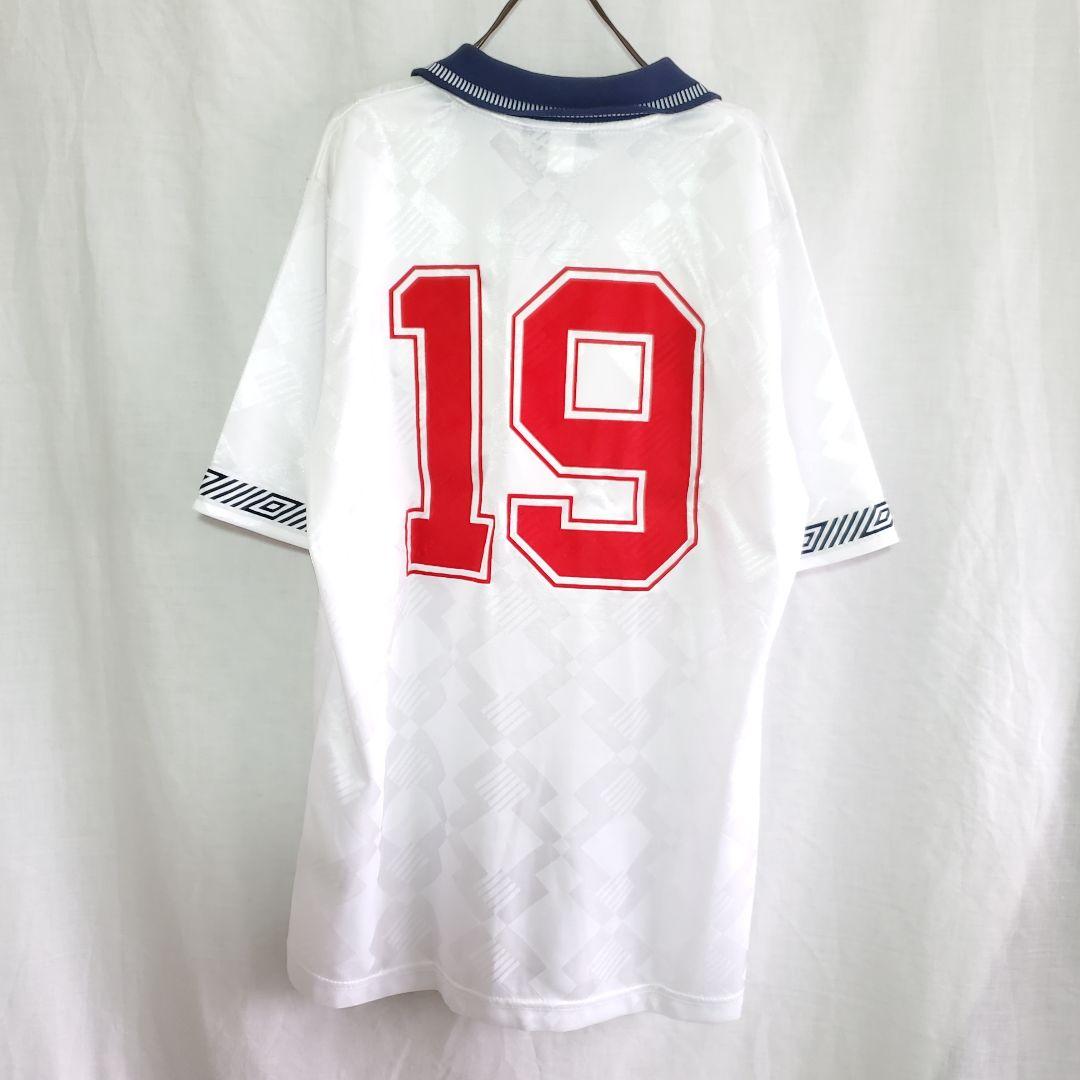 umbro アンブロ イングランド代表　復刻 ガス 白 ユニフォーム