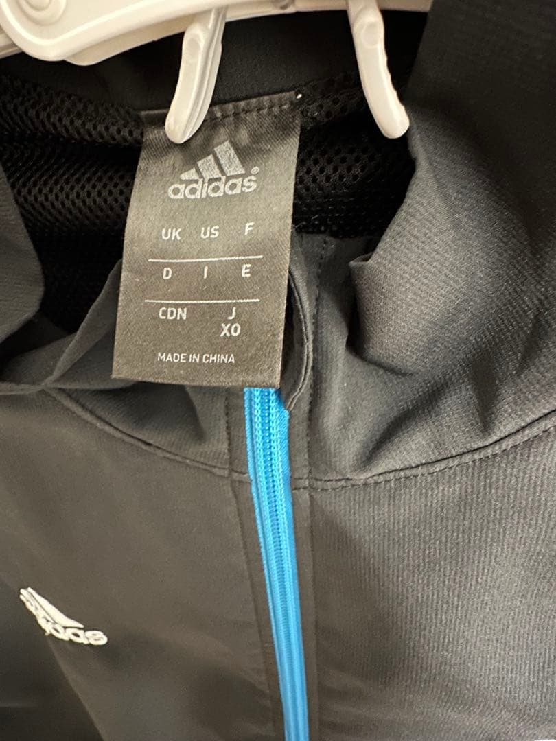 美中古 adidas オールブラックス トラックスーツ