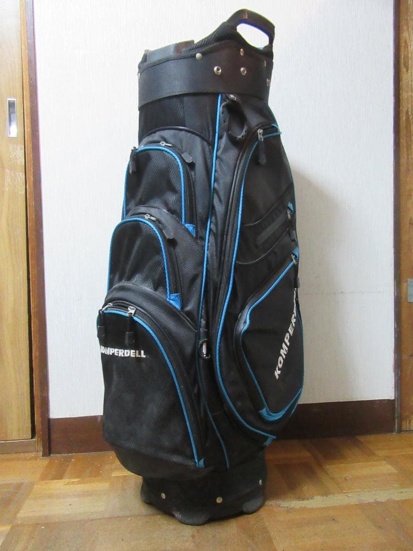 ★☆★KOMPERDELL★ゴルフバック★黒★フードなし★☆★