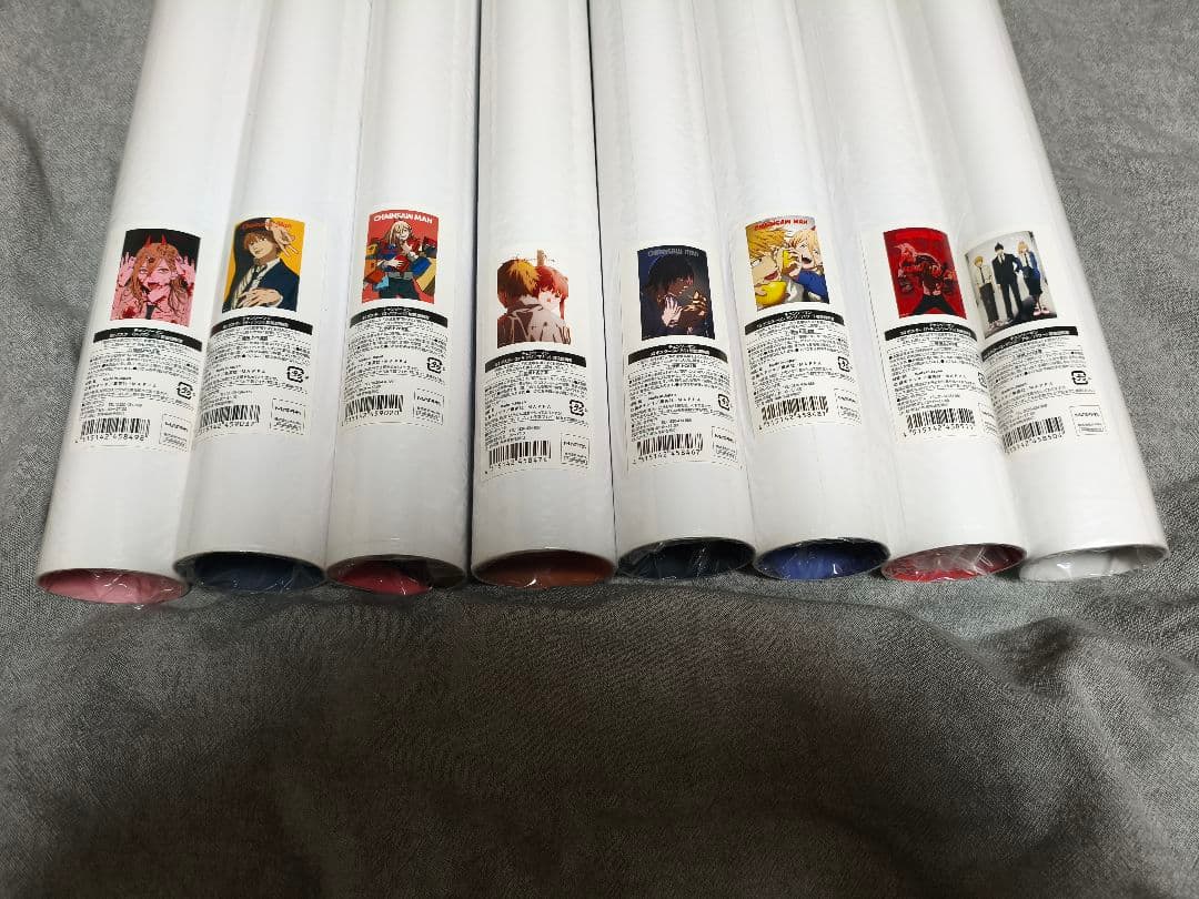 チェンソーマン展 ポスター 8本セット