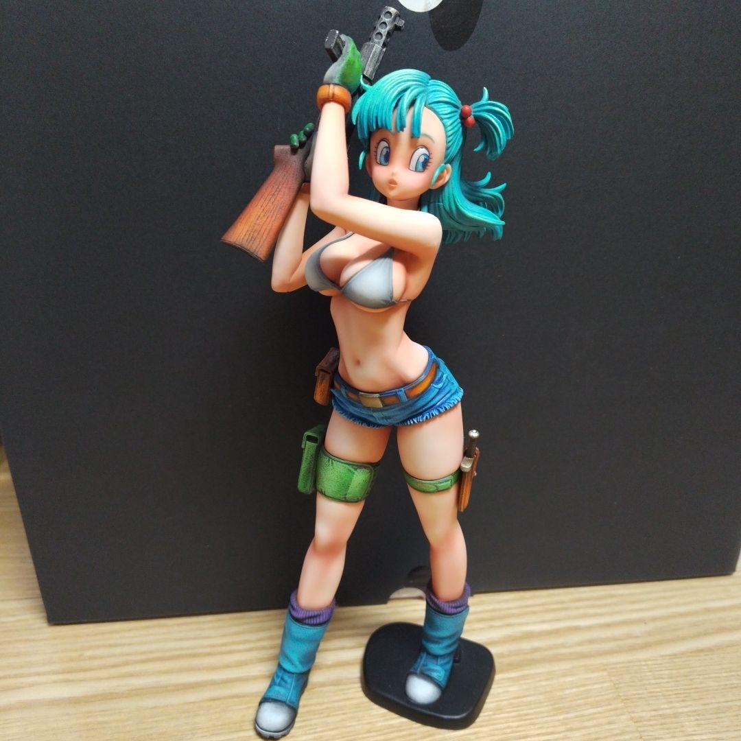 ドラゴンボール　glitter&glamours ブルマ　フィギュア　リペイント